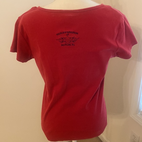 Harley Davidson Womens TShirt size Large - Picture 4 of 8